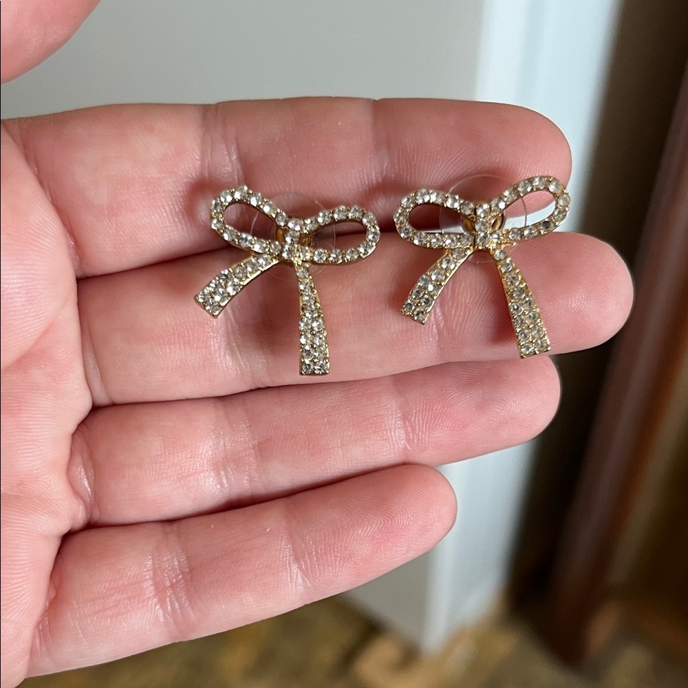 Elegant Bow Shaped Earrings